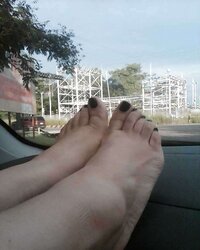 My wifey soles, gams and palms