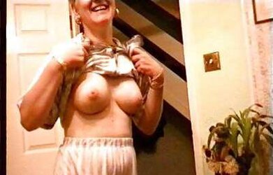 Super-Fucking-Hot wifey displaying breasts and twat