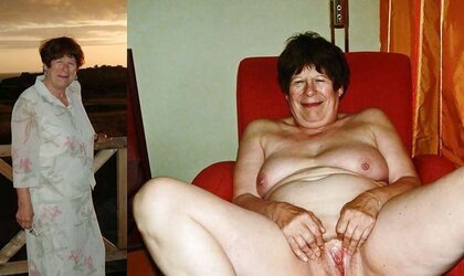 Dressed and nude four.