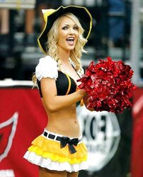 White cheerleaders