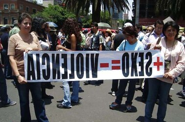 March of Putas Mexico DF