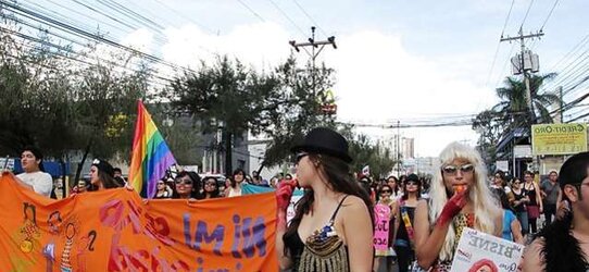 March of Putas Mexico DF