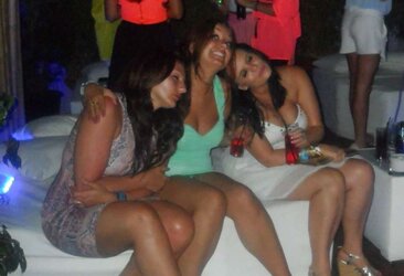 Chubby slags seren,amy,charlotte and vicky holiday photos
