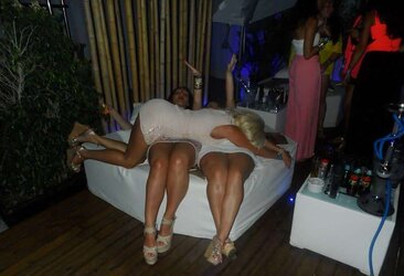 Chubby slags seren,amy,charlotte and vicky holiday photos