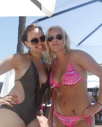 Chubby slags seren,amy,charlotte and vicky holiday photos