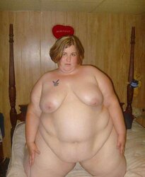 Massive Bellied Blondie Bombshell