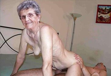 Fledgling mature granny lean little breasts