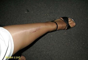 My girlfriend nylonfeet ,comment and rate