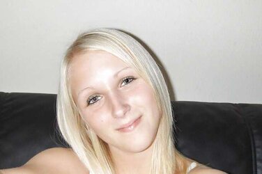 Youthfull, ash-blonde, blue eyes and puffy orbs - N. C.