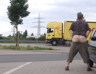 Outdoor Fickarsch - Poke Butt