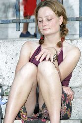 UPSKIRT voyeur candid undies - unter den Rock geschaut