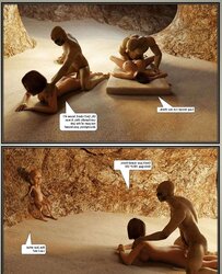 3D - Gisella Moretti in The Crevice