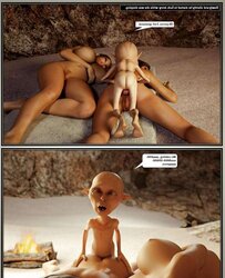 3D - Gisella Moretti in The Crevice