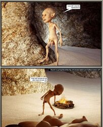 3D - Gisella Moretti in The Crevice