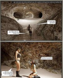 3D - Gisella Moretti in The Crevice