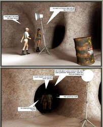 3D - Gisella Moretti in The Crevice