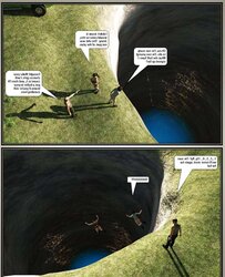 3D - Gisella Moretti in The Crevice