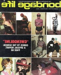 My Vintage Restrain Bondage Magazines (glazes )