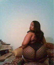 Fabulous dark-hued plumper with a hefty arse bum