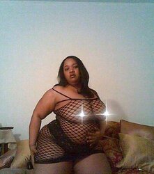 Fabulous dark-hued plumper with a hefty arse bum