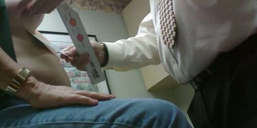 Wifey tit augmentation consultation