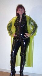 MUMMY from Germany with a PVC Fetish
