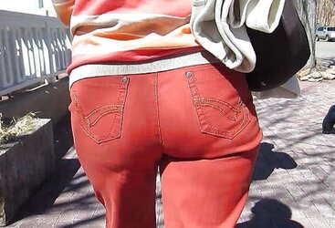 German Mature Street Ass