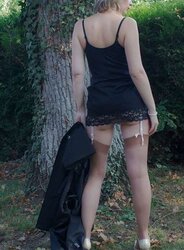 My Youthful MUMMY in a Public Park