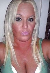Handsome phat white female