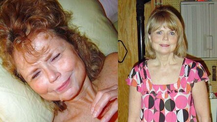 Just Before And After Facials !