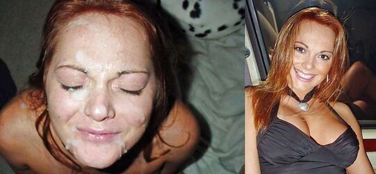 Just Before And After Facials !