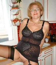 Posing grannies