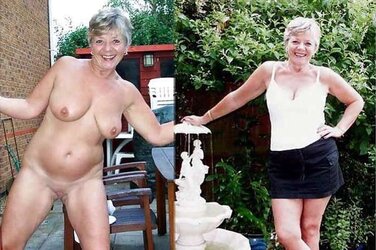 Posing grannies