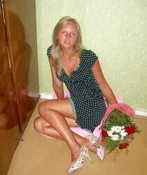 Russian blond teenager