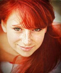 Redheads with Freckles By Antz