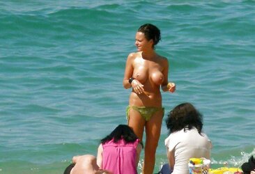 Bulgarian Beach Gals from Dark-Hued River - XVI