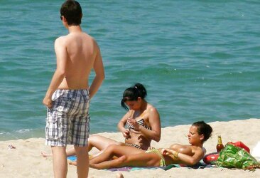 Bulgarian Beach Gals from Dark-Hued River - XVI