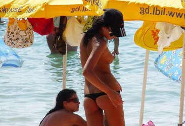 Bulgarian Beach Gals from Dark-Hued River - XVI
