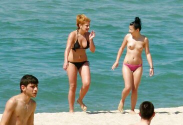 Bulgarian Beach Gals from Dark-Hued River - XVI