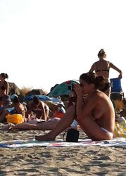 Bulgarian Beach Gals from Dark-Hued River - XVI