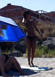 Bulgarian Beach Gals from Dark-Hued River - XVI
