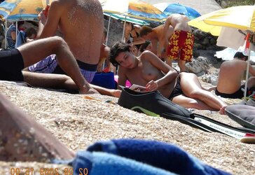 Bulgarian Beach Gals from Dark-Hued River - XVI