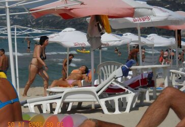 Bulgarian Beach Gals from Dark-Hued River - XVI