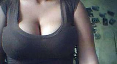 Meaty Bra-Stuffers in Taut T-Shirts