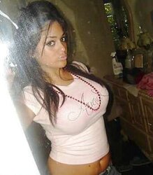 Meaty Bra-Stuffers in Taut T-Shirts