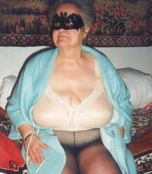 Phat brassieres on Grandma