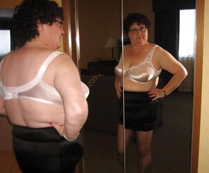 Phat brassieres on Grandma