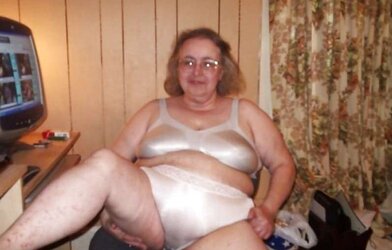Phat brassieres on Grandma