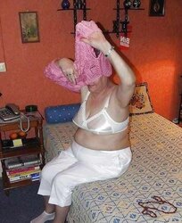 Phat brassieres on Grandma