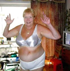 Phat brassieres on Grandma